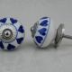 Blue Heart Ceramic Knob (1)